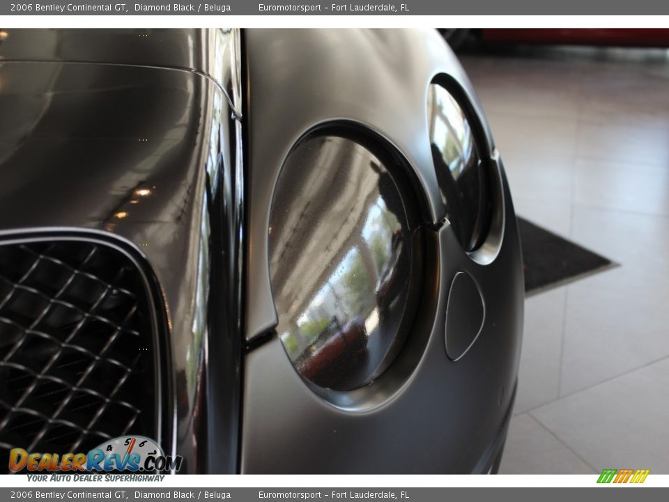 2006 Bentley Continental GT Diamond Black / Beluga Photo #33
