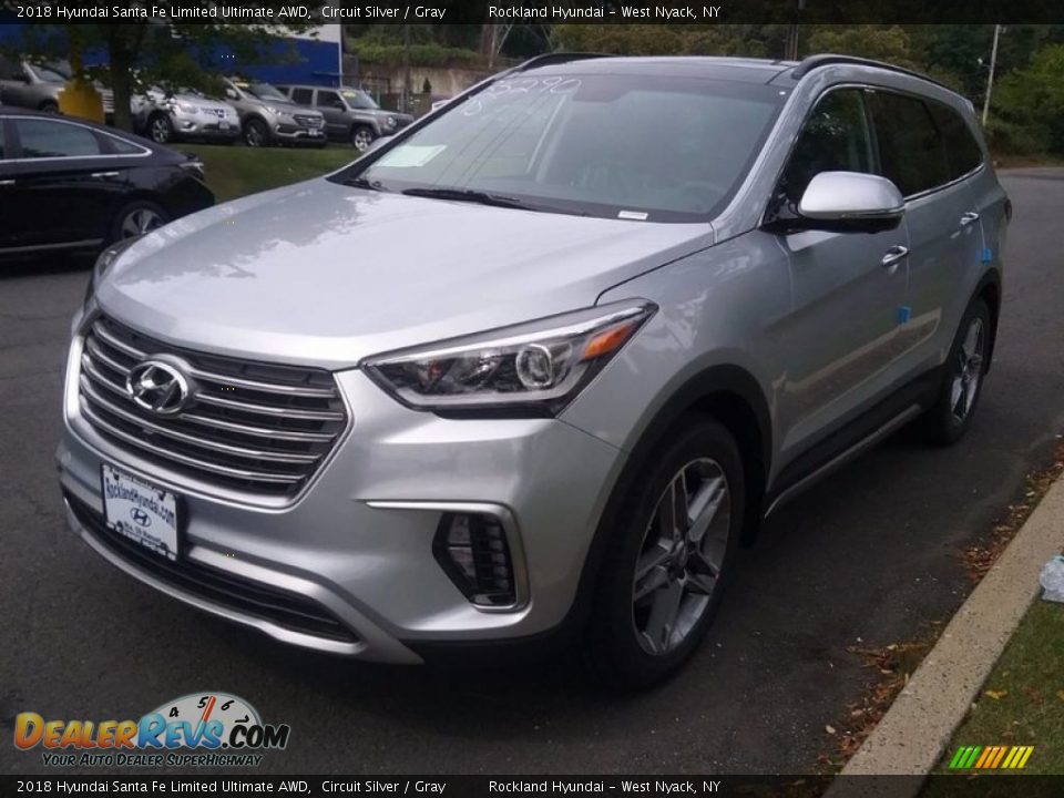 2018 Hyundai Santa Fe Limited Ultimate AWD Circuit Silver / Gray Photo #1