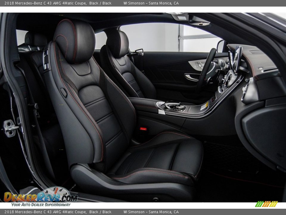 2018 Mercedes-Benz C 43 AMG 4Matic Coupe Black / Black Photo #3