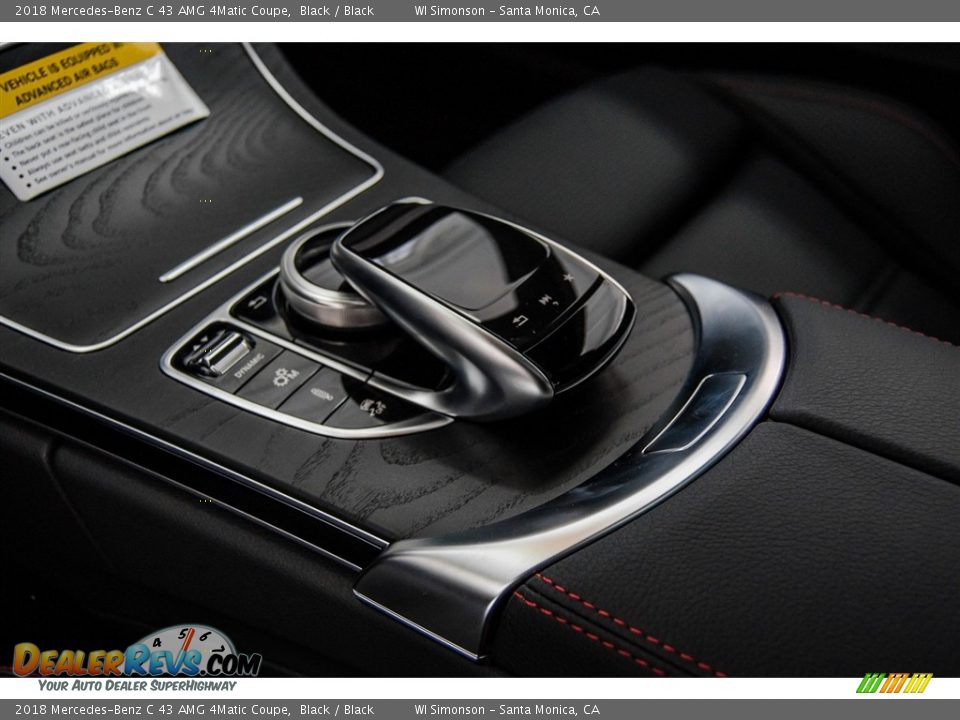 2018 Mercedes-Benz C 43 AMG 4Matic Coupe Black / Black Photo #7