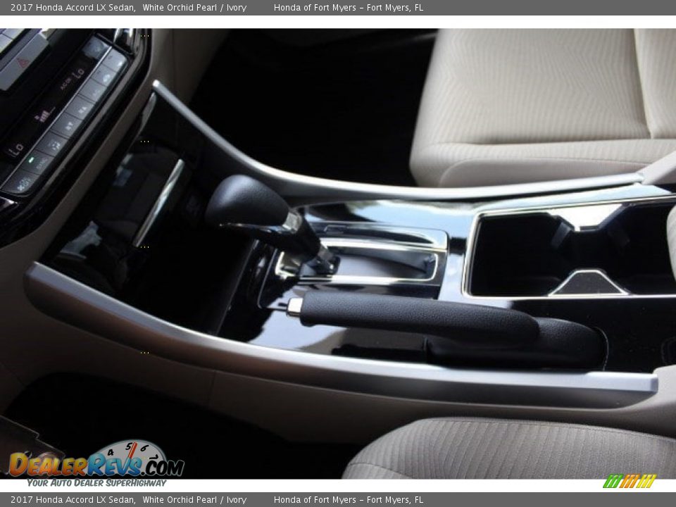 2017 Honda Accord LX Sedan White Orchid Pearl / Ivory Photo #21