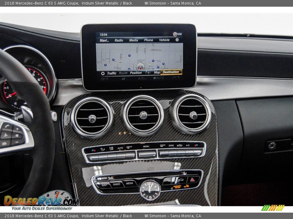 Navigation of 2018 Mercedes-Benz C 63 S AMG Coupe Photo #5