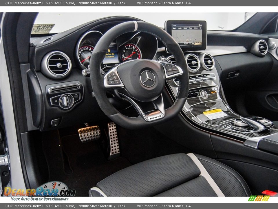 Dashboard of 2018 Mercedes-Benz C 63 S AMG Coupe Photo #6