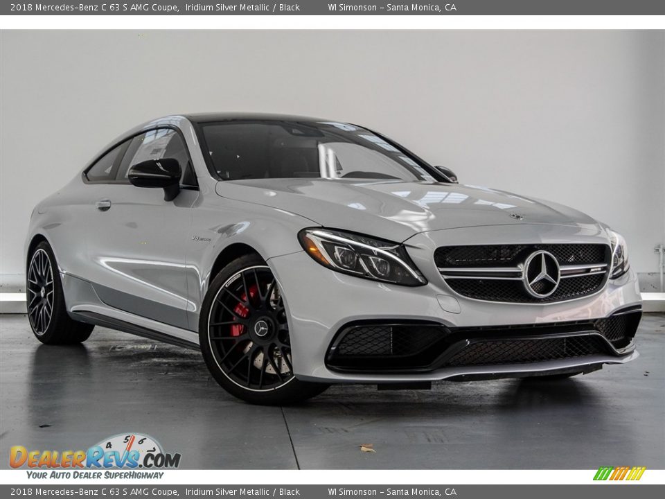 Front 3/4 View of 2018 Mercedes-Benz C 63 S AMG Coupe Photo #12