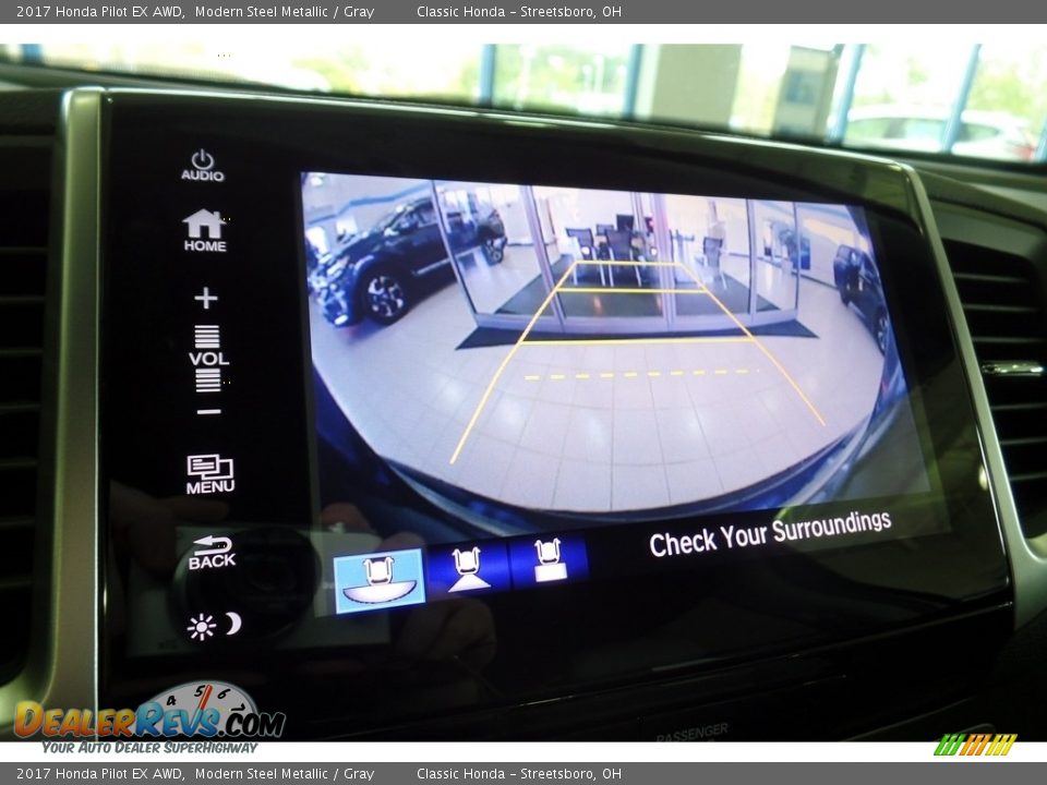 2017 Honda Pilot EX AWD Modern Steel Metallic / Gray Photo #14