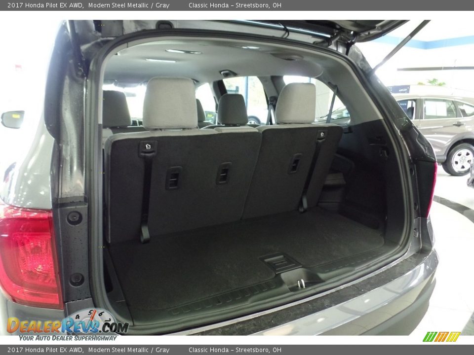 2017 Honda Pilot EX AWD Modern Steel Metallic / Gray Photo #16