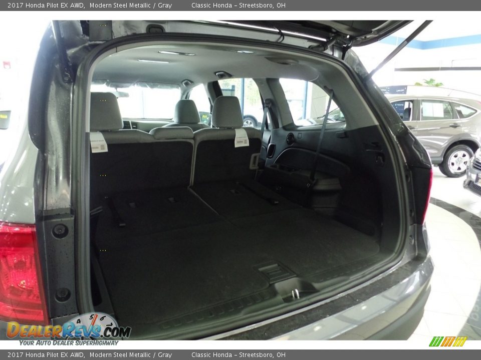 2017 Honda Pilot EX AWD Modern Steel Metallic / Gray Photo #17