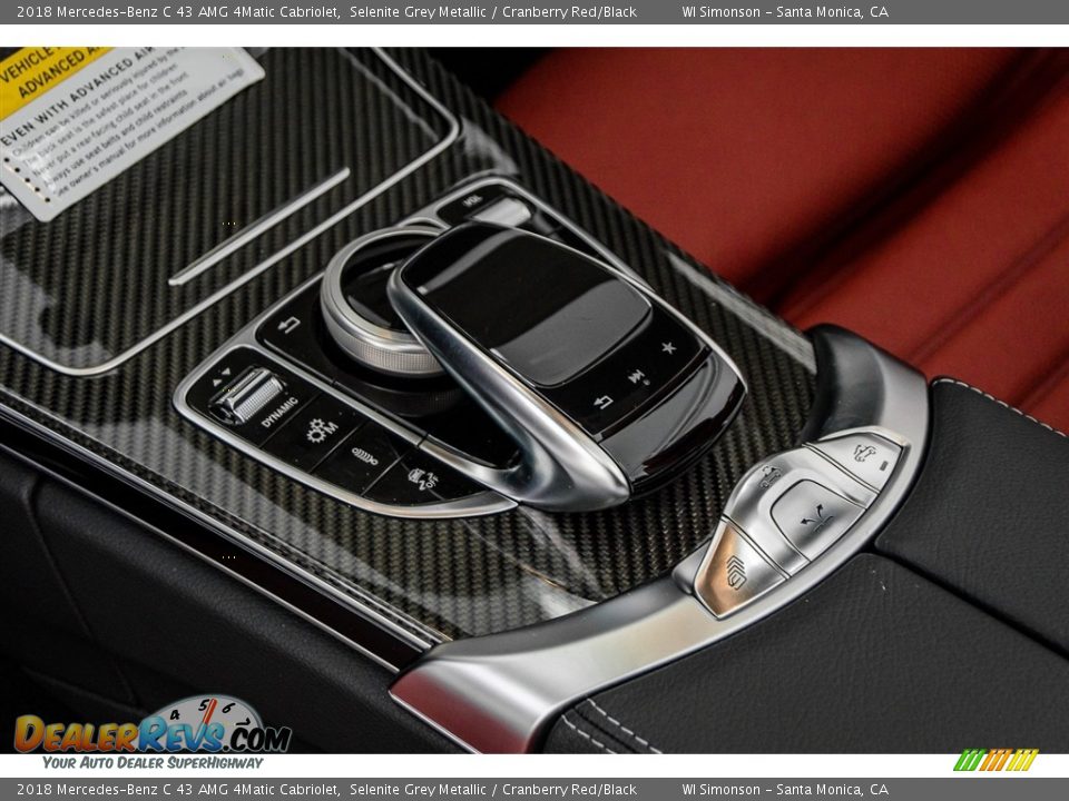 2018 Mercedes-Benz C 43 AMG 4Matic Cabriolet Shifter Photo #7
