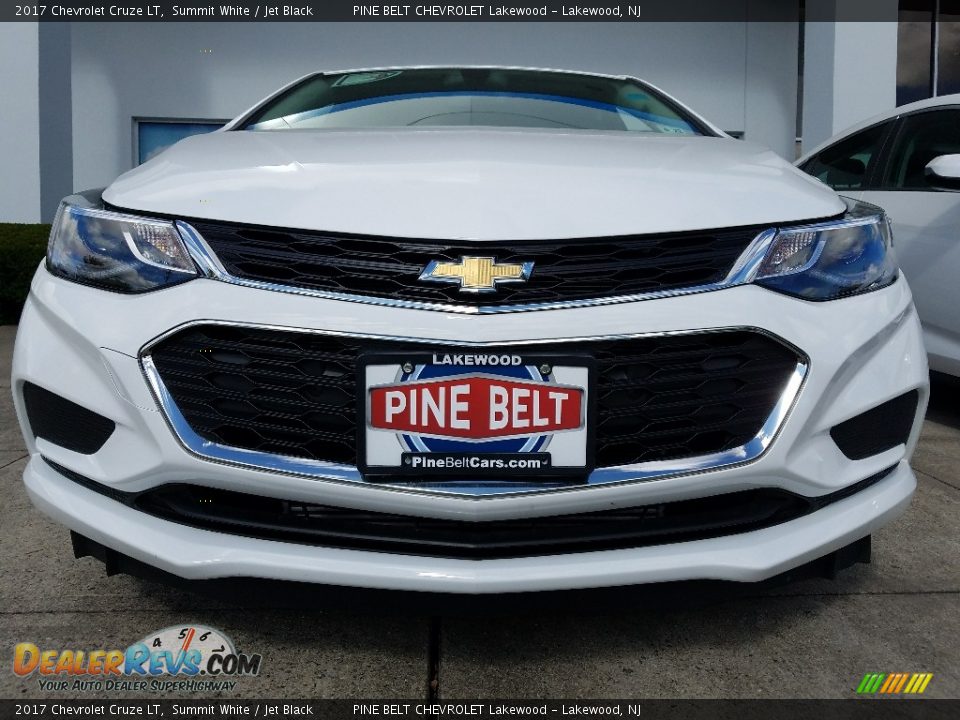 2017 Chevrolet Cruze LT Summit White / Jet Black Photo #2