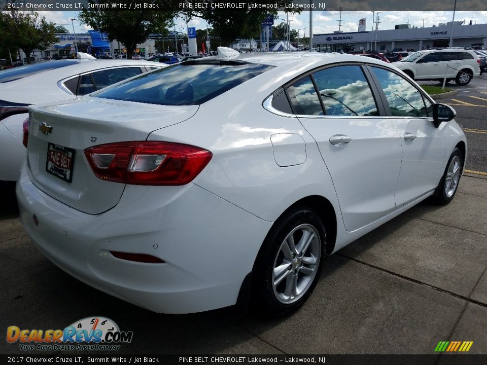 2017 Chevrolet Cruze LT Summit White / Jet Black Photo #4