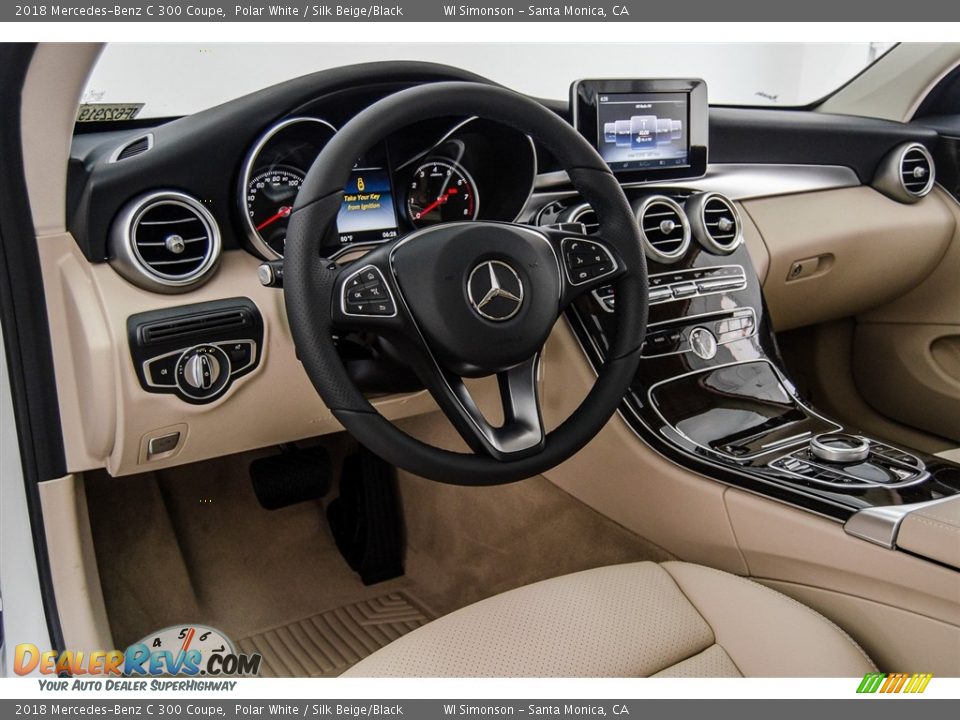 Dashboard of 2018 Mercedes-Benz C 300 Coupe Photo #6