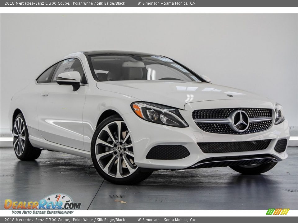 Front 3/4 View of 2018 Mercedes-Benz C 300 Coupe Photo #12