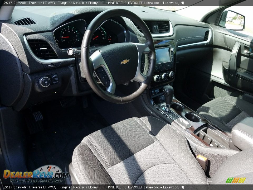 2017 Chevrolet Traverse LT AWD Tungsten Metallic / Ebony Photo #6