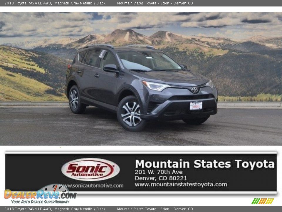 2018 Toyota RAV4 LE AWD Magnetic Gray Metallic / Black Photo #1