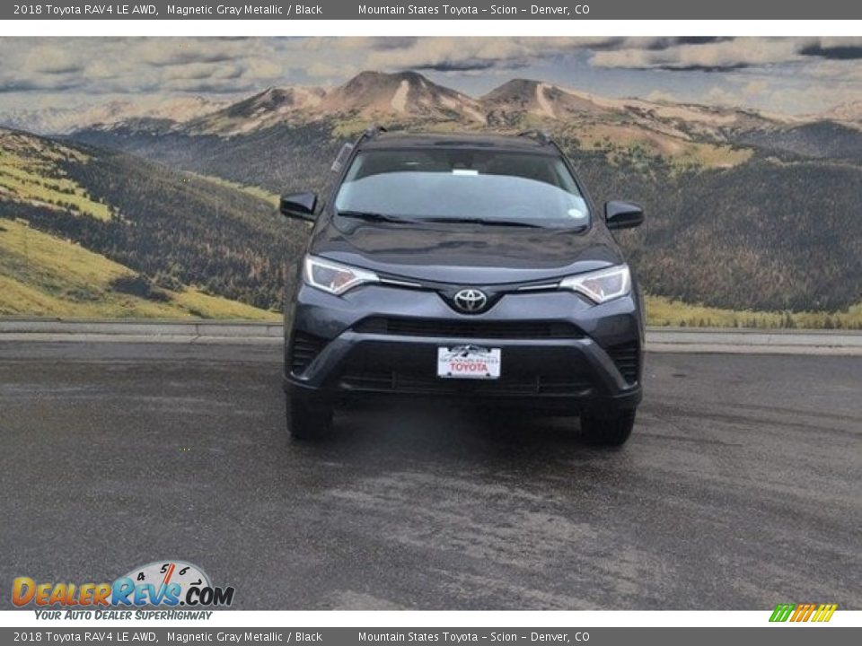 2018 Toyota RAV4 LE AWD Magnetic Gray Metallic / Black Photo #2