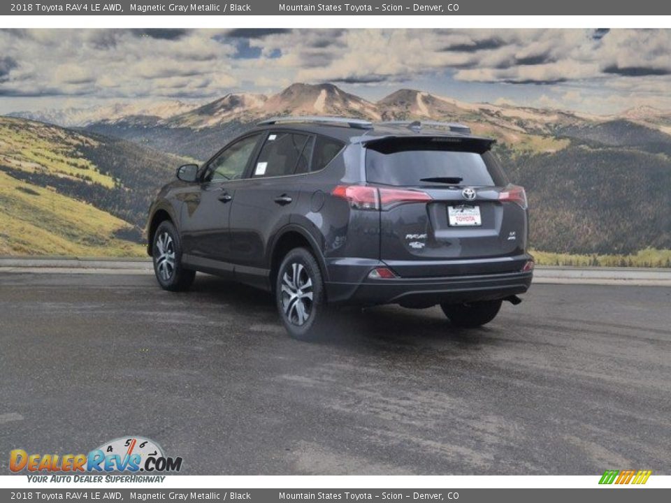 2018 Toyota RAV4 LE AWD Magnetic Gray Metallic / Black Photo #3