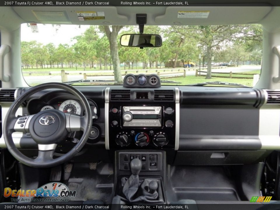 2007 Toyota FJ Cruiser 4WD Black Diamond / Dark Charcoal Photo #2