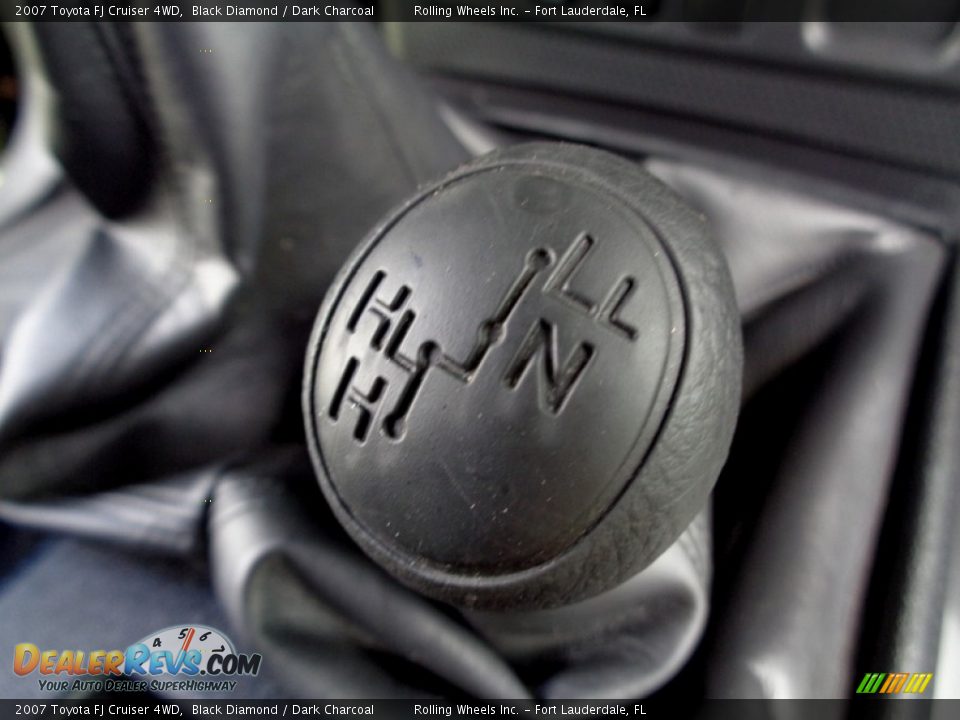 2007 Toyota FJ Cruiser 4WD Black Diamond / Dark Charcoal Photo #4