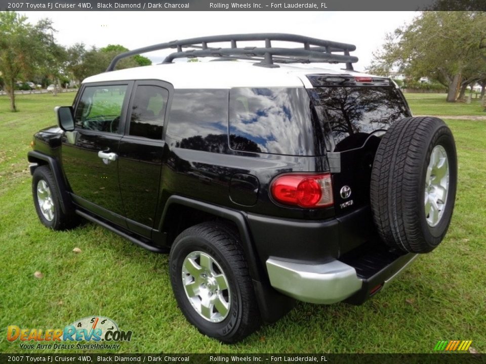 2007 Toyota FJ Cruiser 4WD Black Diamond / Dark Charcoal Photo #5