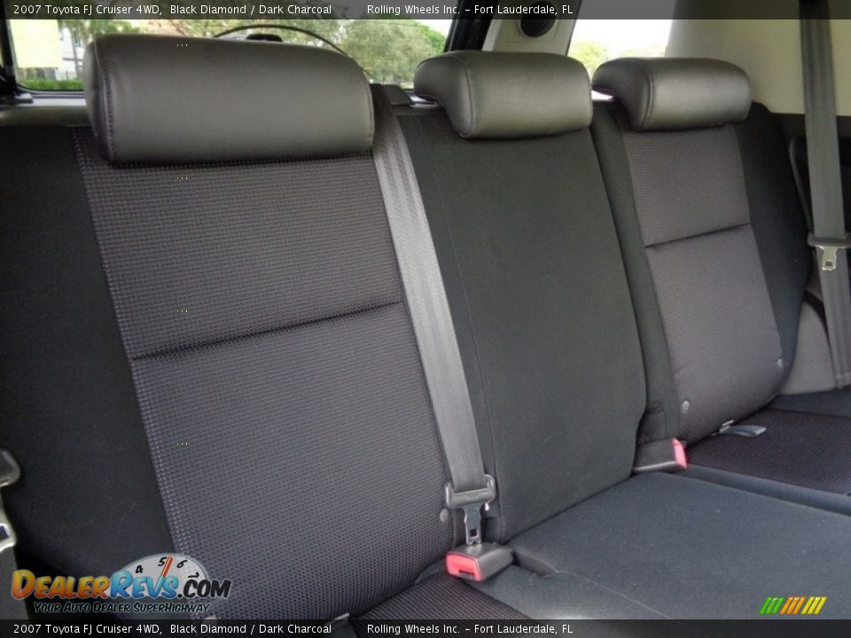 2007 Toyota FJ Cruiser 4WD Black Diamond / Dark Charcoal Photo #10