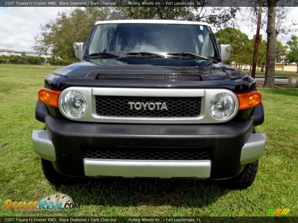 2007 Toyota FJ Cruiser 4WD Black Diamond / Dark Charcoal Photo #14