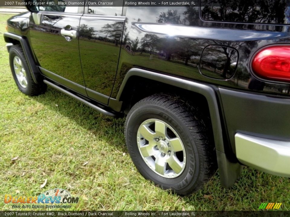 2007 Toyota FJ Cruiser 4WD Black Diamond / Dark Charcoal Photo #16