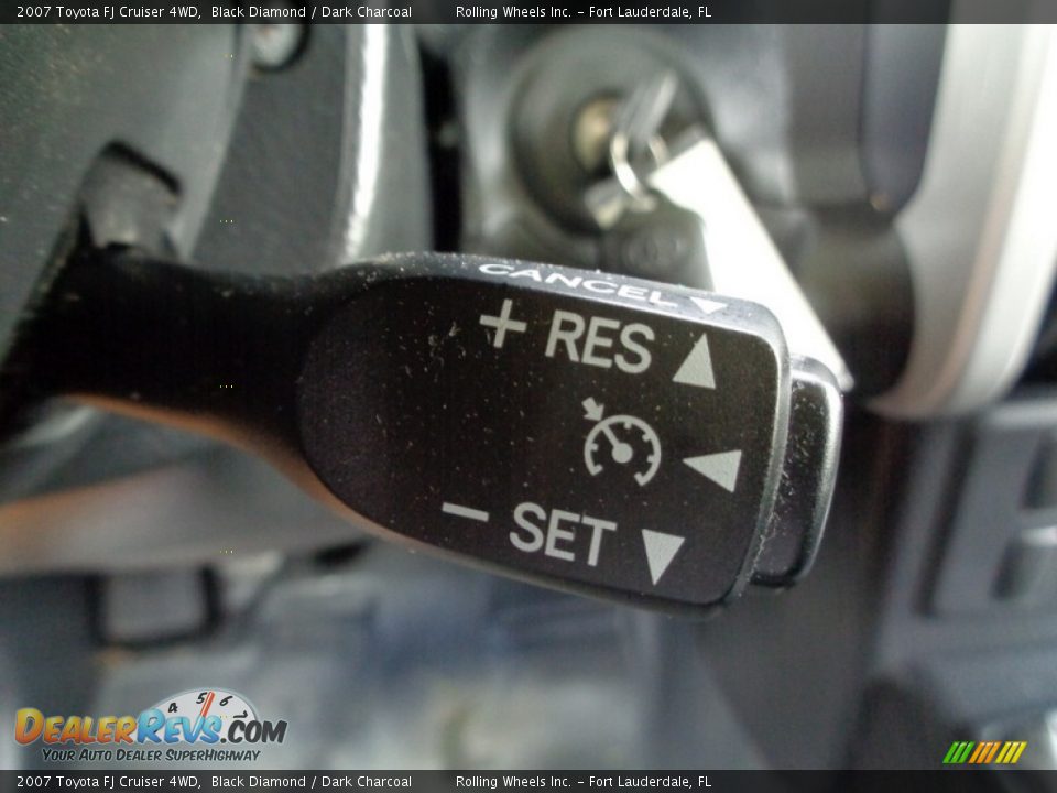 2007 Toyota FJ Cruiser 4WD Black Diamond / Dark Charcoal Photo #19