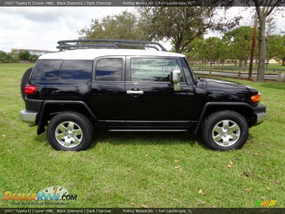 2007 Toyota FJ Cruiser 4WD Black Diamond / Dark Charcoal Photo #20