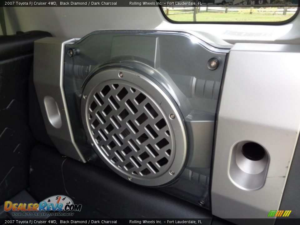 2007 Toyota FJ Cruiser 4WD Black Diamond / Dark Charcoal Photo #21