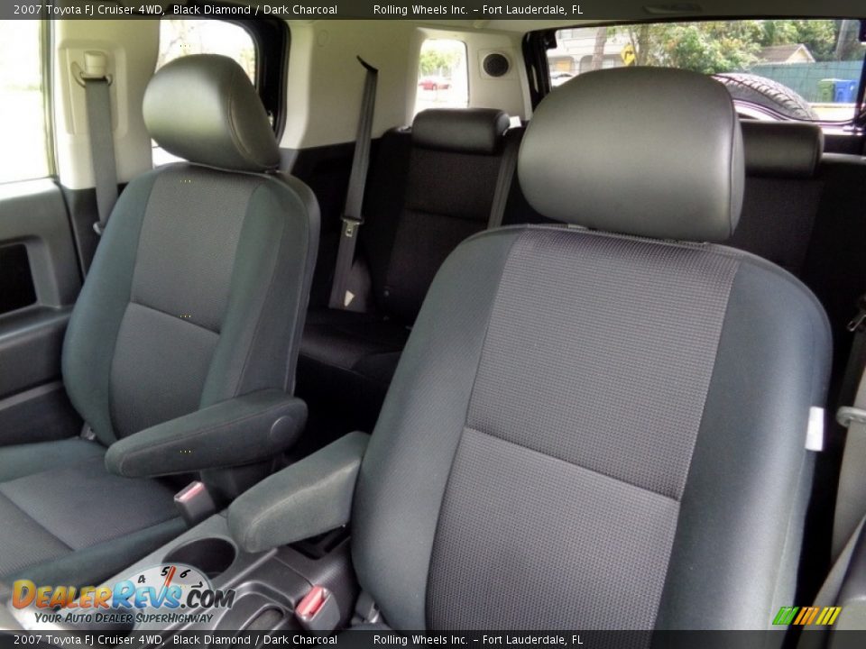 2007 Toyota FJ Cruiser 4WD Black Diamond / Dark Charcoal Photo #25