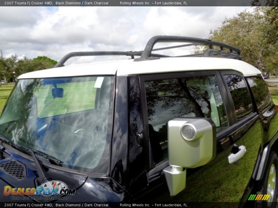 2007 Toyota FJ Cruiser 4WD Black Diamond / Dark Charcoal Photo #30