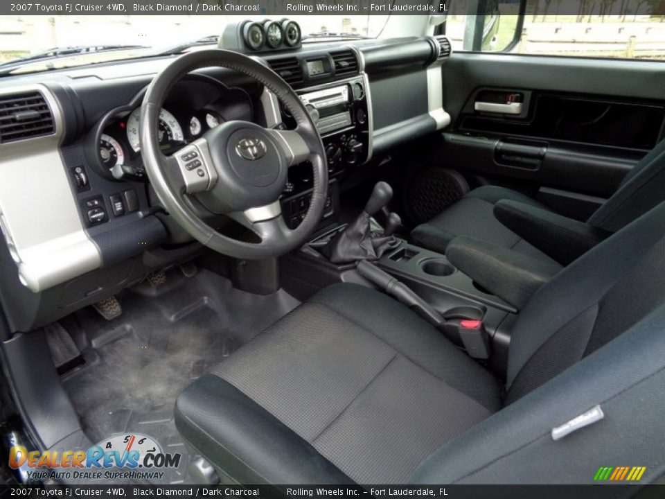 2007 Toyota FJ Cruiser 4WD Black Diamond / Dark Charcoal Photo #31
