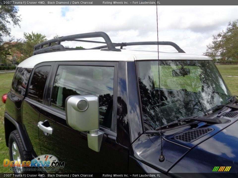 2007 Toyota FJ Cruiser 4WD Black Diamond / Dark Charcoal Photo #32