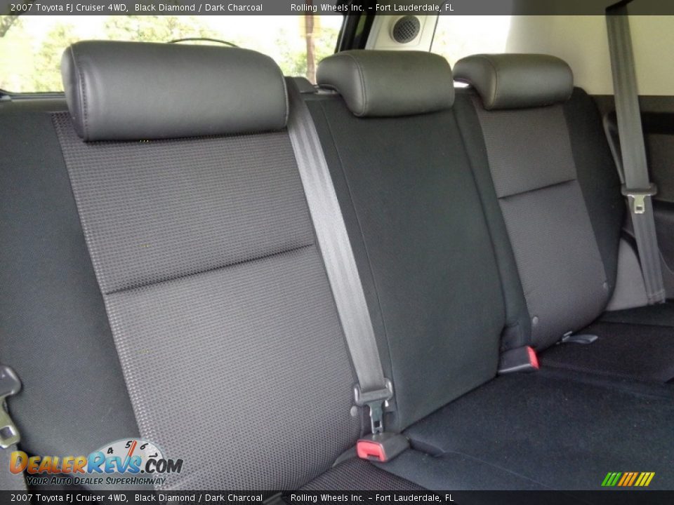 2007 Toyota FJ Cruiser 4WD Black Diamond / Dark Charcoal Photo #34