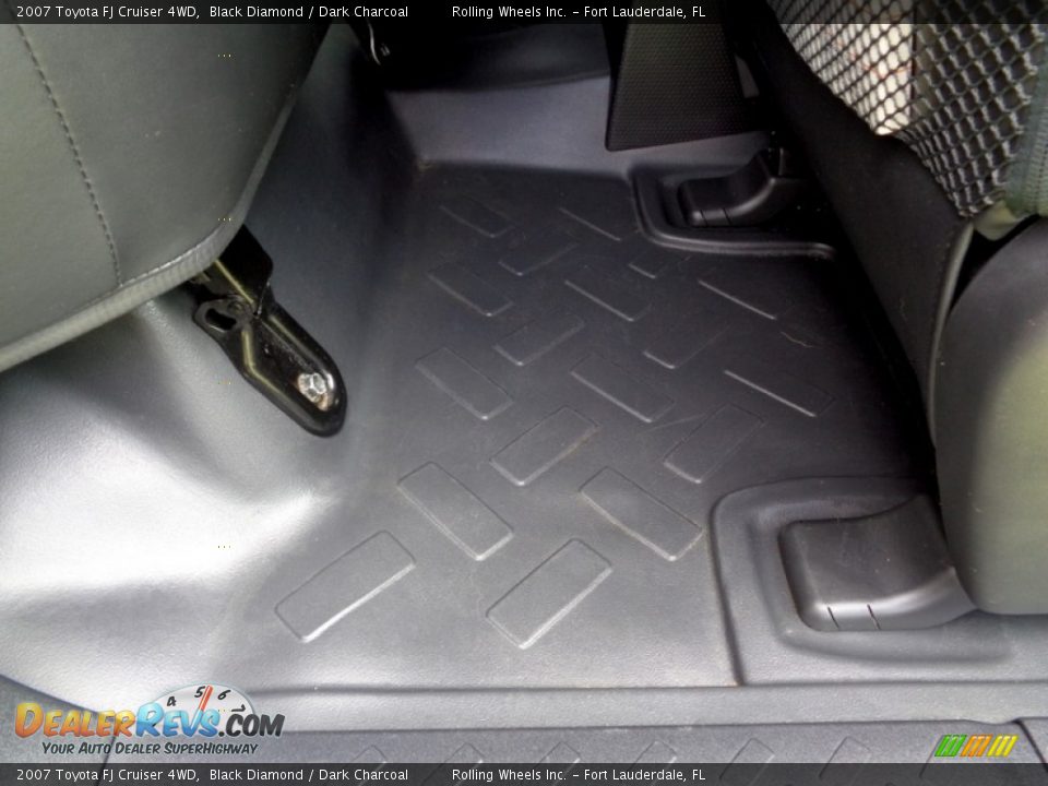 2007 Toyota FJ Cruiser 4WD Black Diamond / Dark Charcoal Photo #35