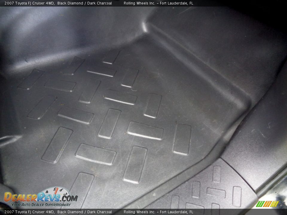 2007 Toyota FJ Cruiser 4WD Black Diamond / Dark Charcoal Photo #36
