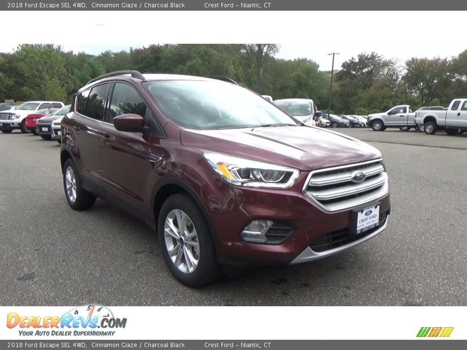 2018 Ford Escape SEL 4WD Cinnamon Glaze / Charcoal Black Photo #1