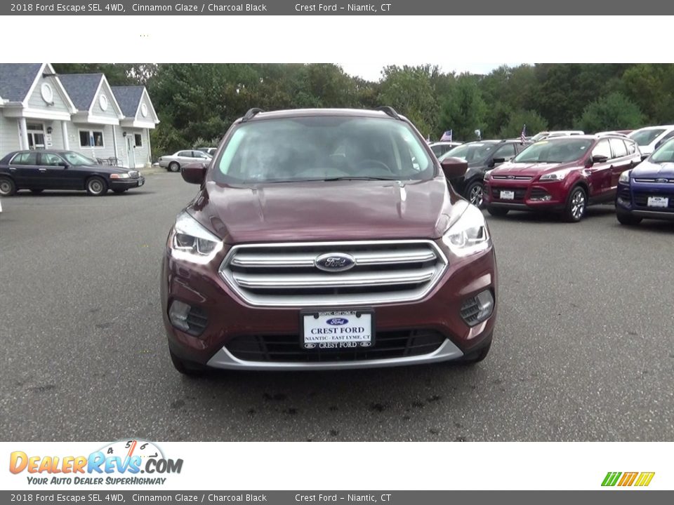 2018 Ford Escape SEL 4WD Cinnamon Glaze / Charcoal Black Photo #2