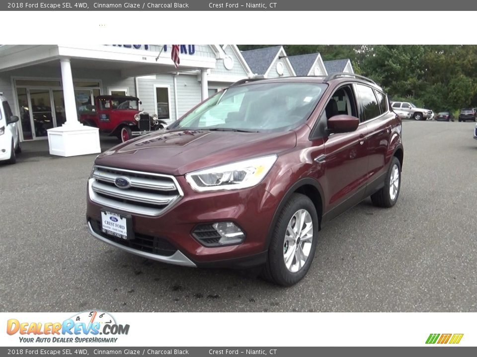 2018 Ford Escape SEL 4WD Cinnamon Glaze / Charcoal Black Photo #3