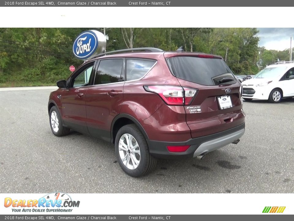 2018 Ford Escape SEL 4WD Cinnamon Glaze / Charcoal Black Photo #5