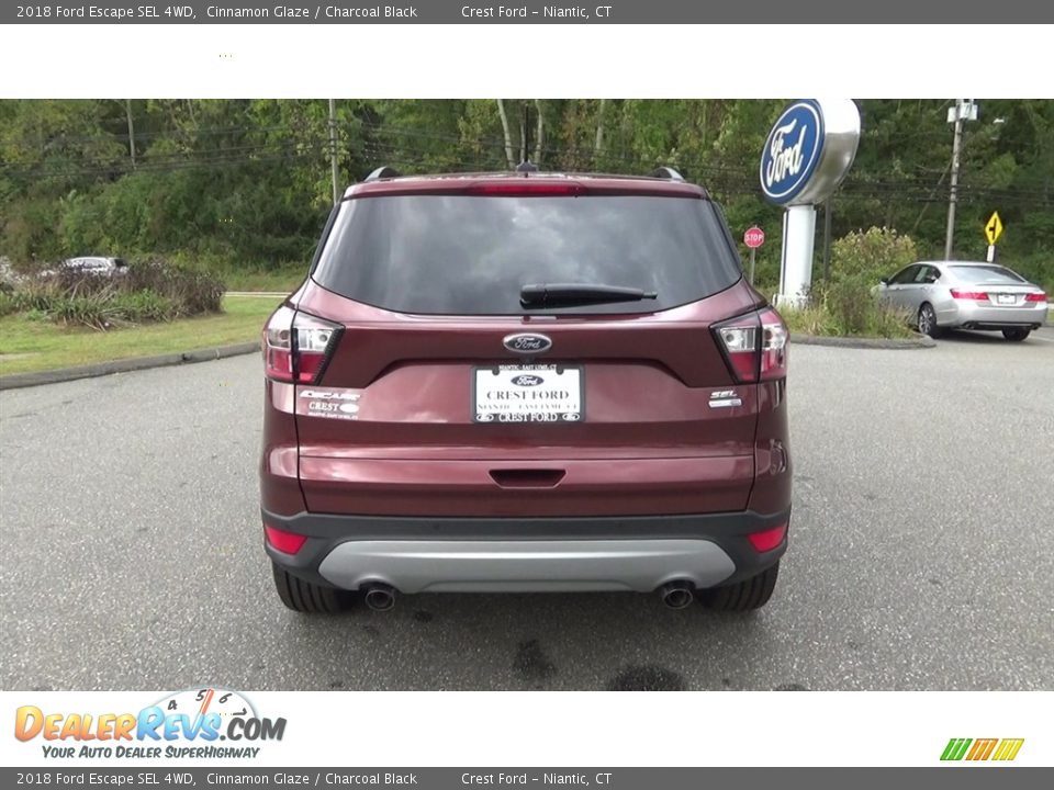 2018 Ford Escape SEL 4WD Cinnamon Glaze / Charcoal Black Photo #6