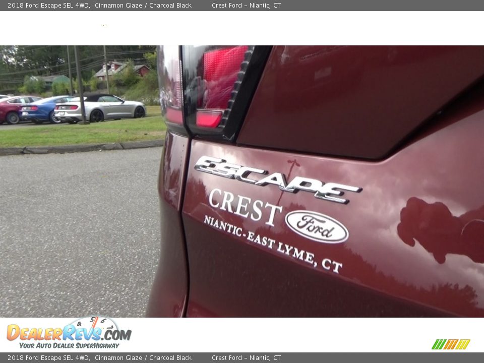 2018 Ford Escape SEL 4WD Cinnamon Glaze / Charcoal Black Photo #10