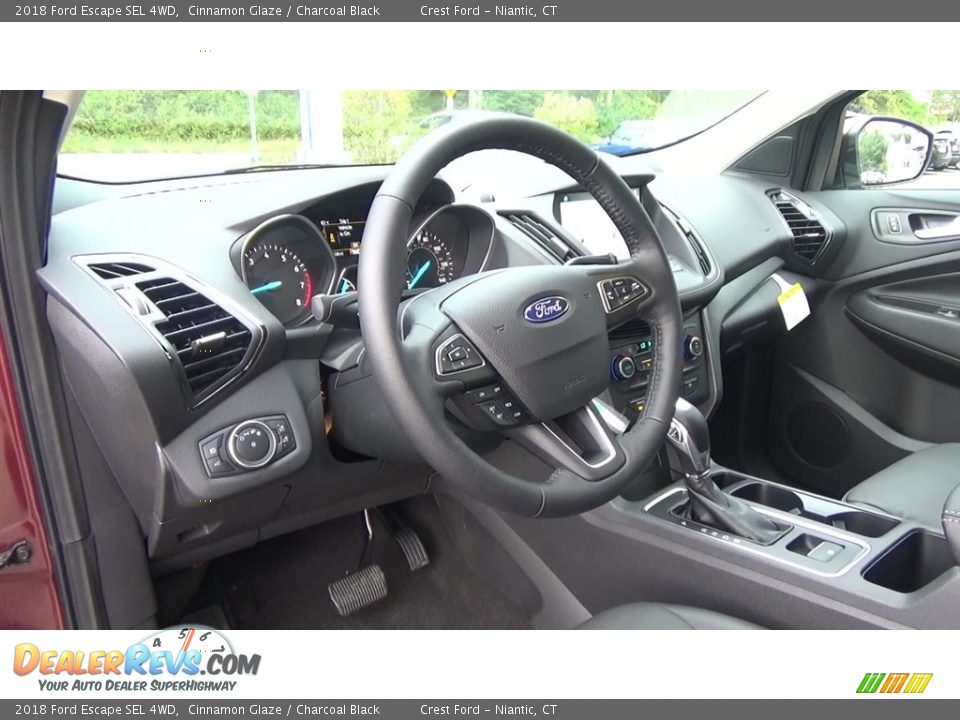2018 Ford Escape SEL 4WD Cinnamon Glaze / Charcoal Black Photo #11