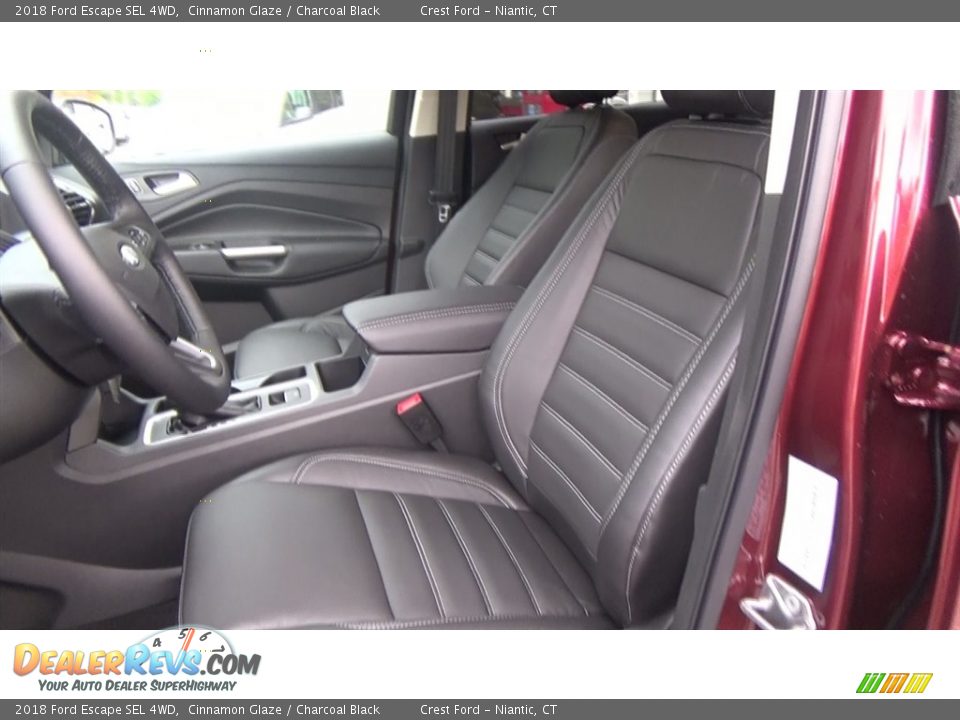 2018 Ford Escape SEL 4WD Cinnamon Glaze / Charcoal Black Photo #12