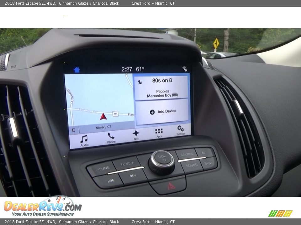 2018 Ford Escape SEL 4WD Cinnamon Glaze / Charcoal Black Photo #15