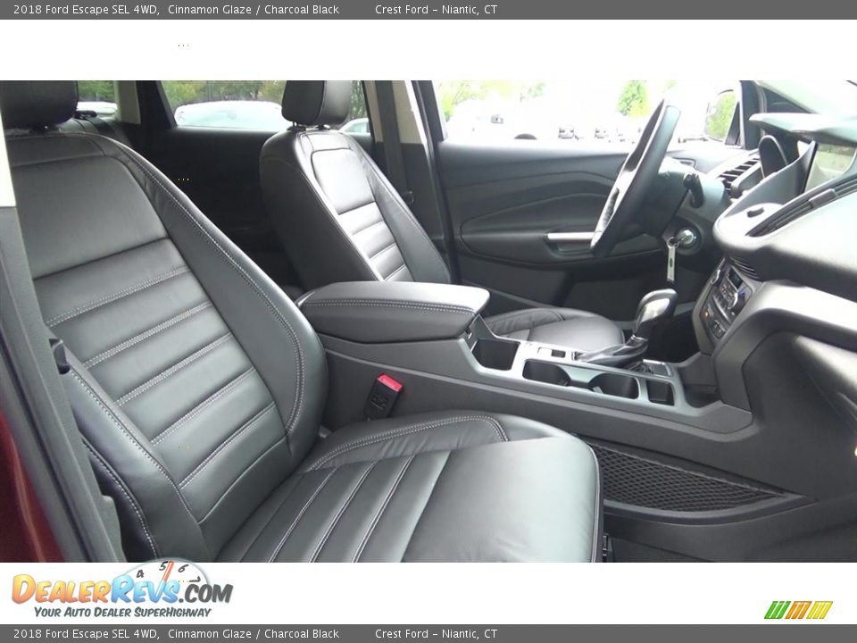 2018 Ford Escape SEL 4WD Cinnamon Glaze / Charcoal Black Photo #24