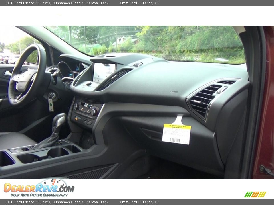 2018 Ford Escape SEL 4WD Cinnamon Glaze / Charcoal Black Photo #25