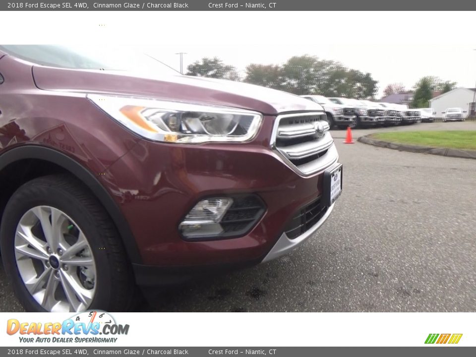 2018 Ford Escape SEL 4WD Cinnamon Glaze / Charcoal Black Photo #27