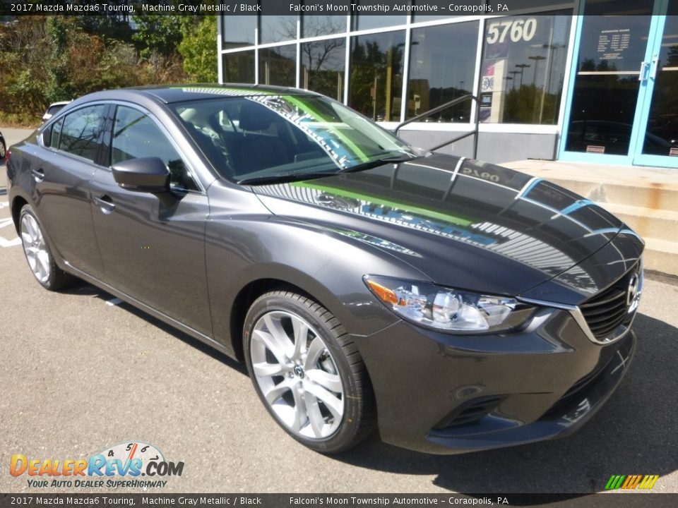 2017 Mazda Mazda6 Touring Machine Gray Metallic / Black Photo #3