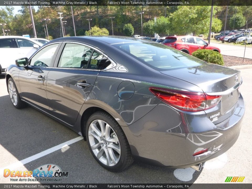 2017 Mazda Mazda6 Touring Machine Gray Metallic / Black Photo #6